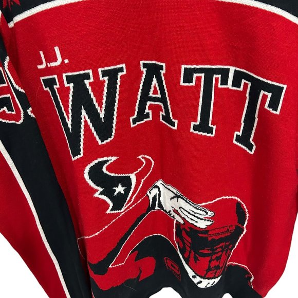 JJ Watt Ugly Christmas Sweater Size XXL HOUSTON TEXANS #99 NFL Team Appare - Picture 5 of 7